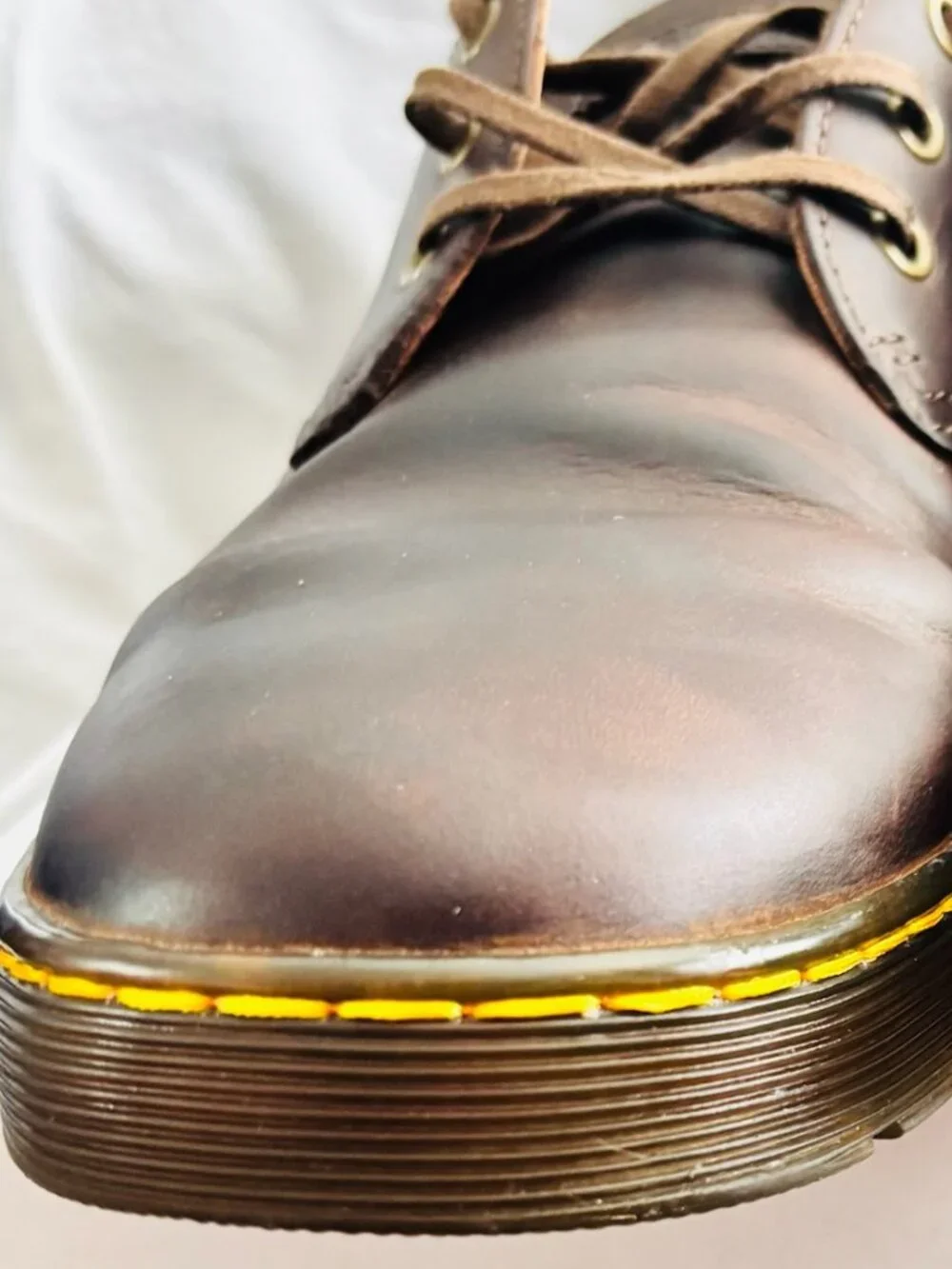Dr. Martens Coronado Brown Leather Oxford Shoes Men's Size 12 Casual Lace Up